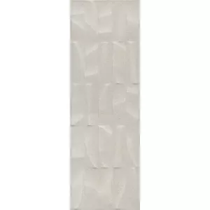 Плитка настенная Kerama Marazzi Безана серый светлый структура 25x75