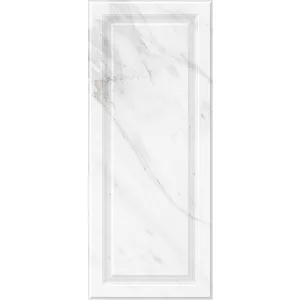 Плитка настенная Gracia Ceramica Scarlett white белый 02 25х60 см